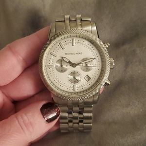 Michael Kors silver watch